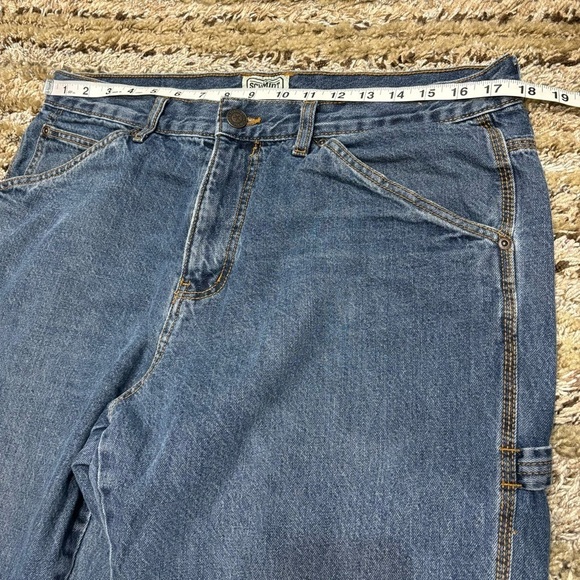 Schmidt Workwear Flannel Lined Jeans 36X34, 32 Inseam - Picture 9 of 10